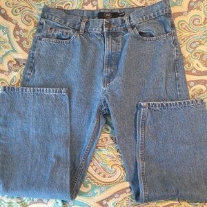 Men's Relaxed Fit Blue Jeans